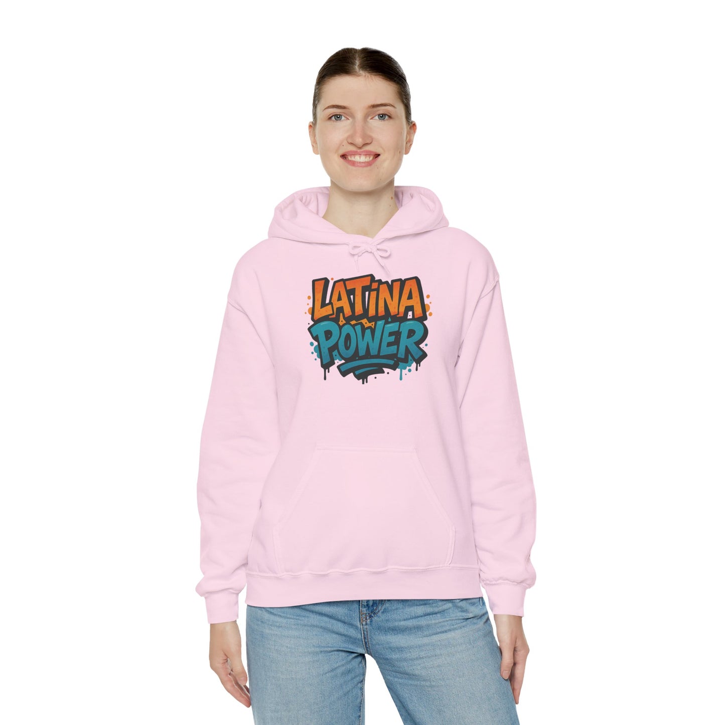Latina Power Hooded Sweatshirt - Unisex Heavy Blend™