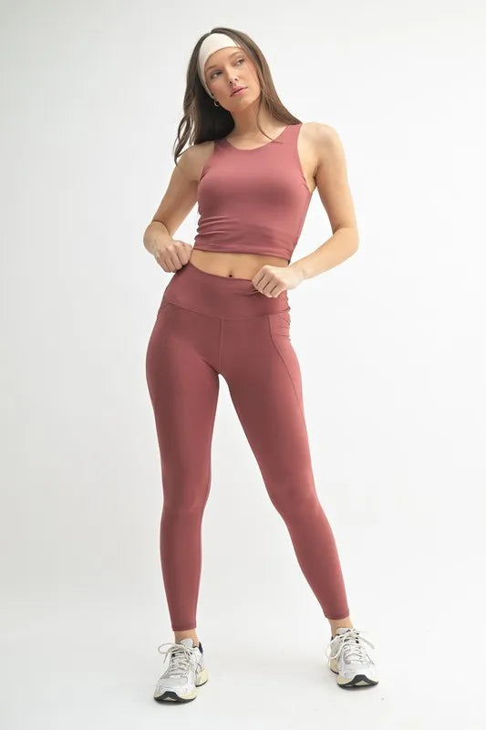 Venice Cloud Light Sculpt High-Waisted Leggings