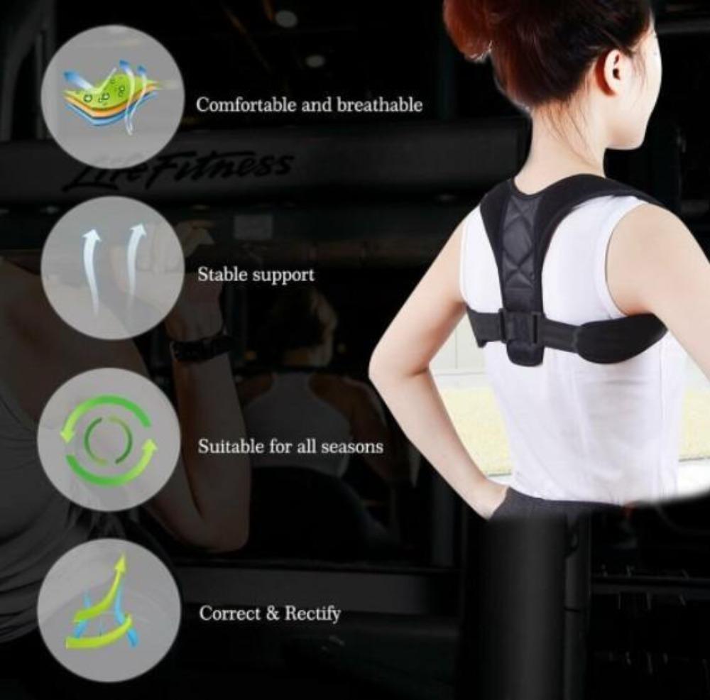 Back Posture Corrector, unisex adjustable