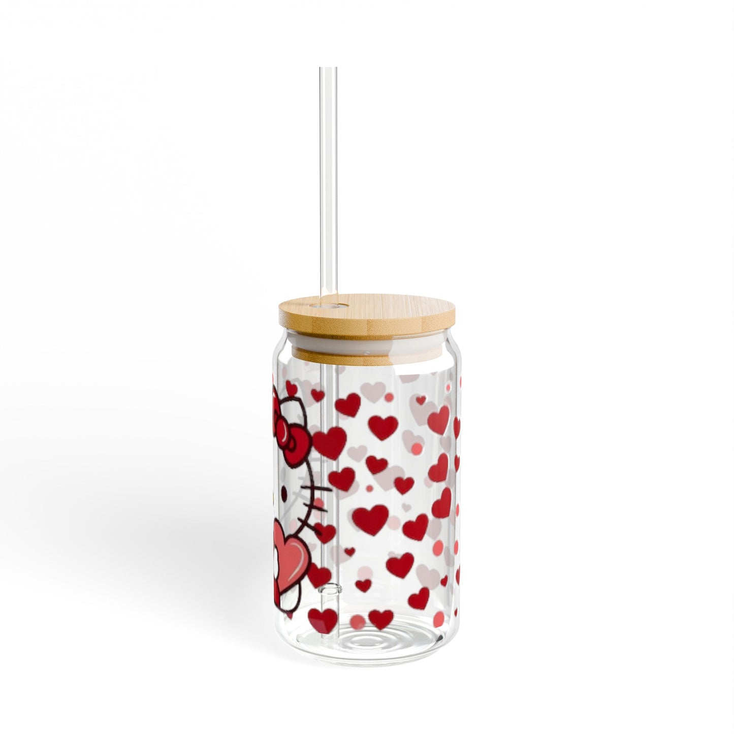 Whimsical Sipper Glass, Hello Kitty Drinkware