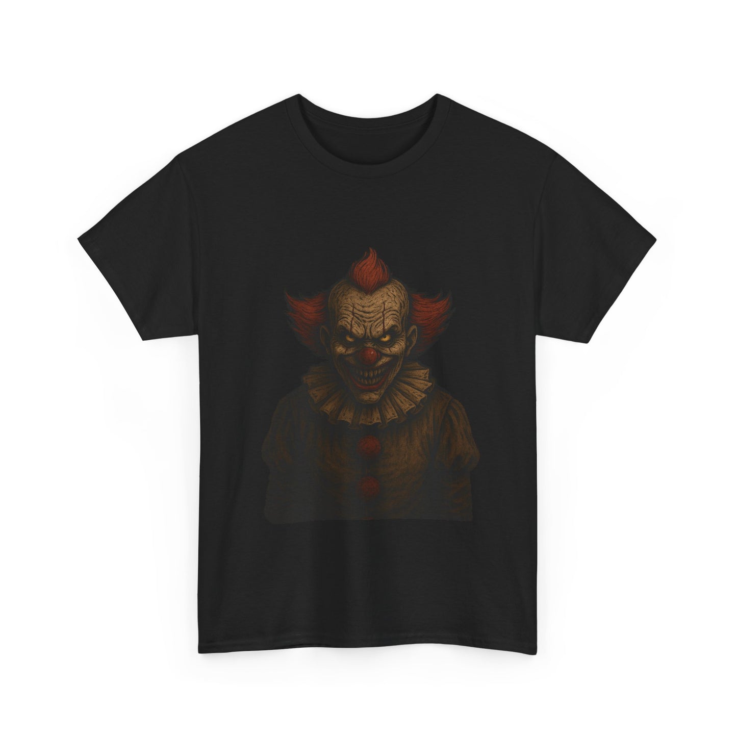 Scary Clown Halloween Unisex Tee