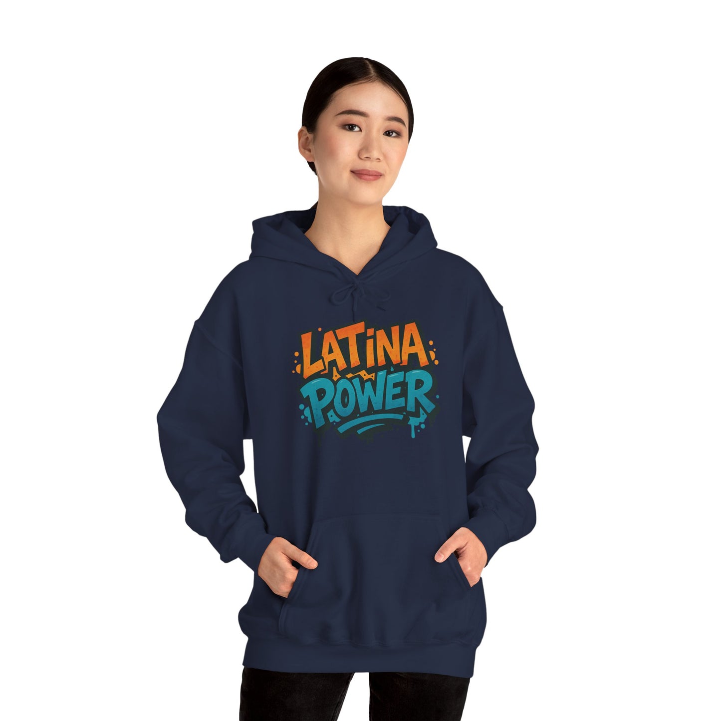 Latina Power Hooded Sweatshirt - Unisex Heavy Blend™