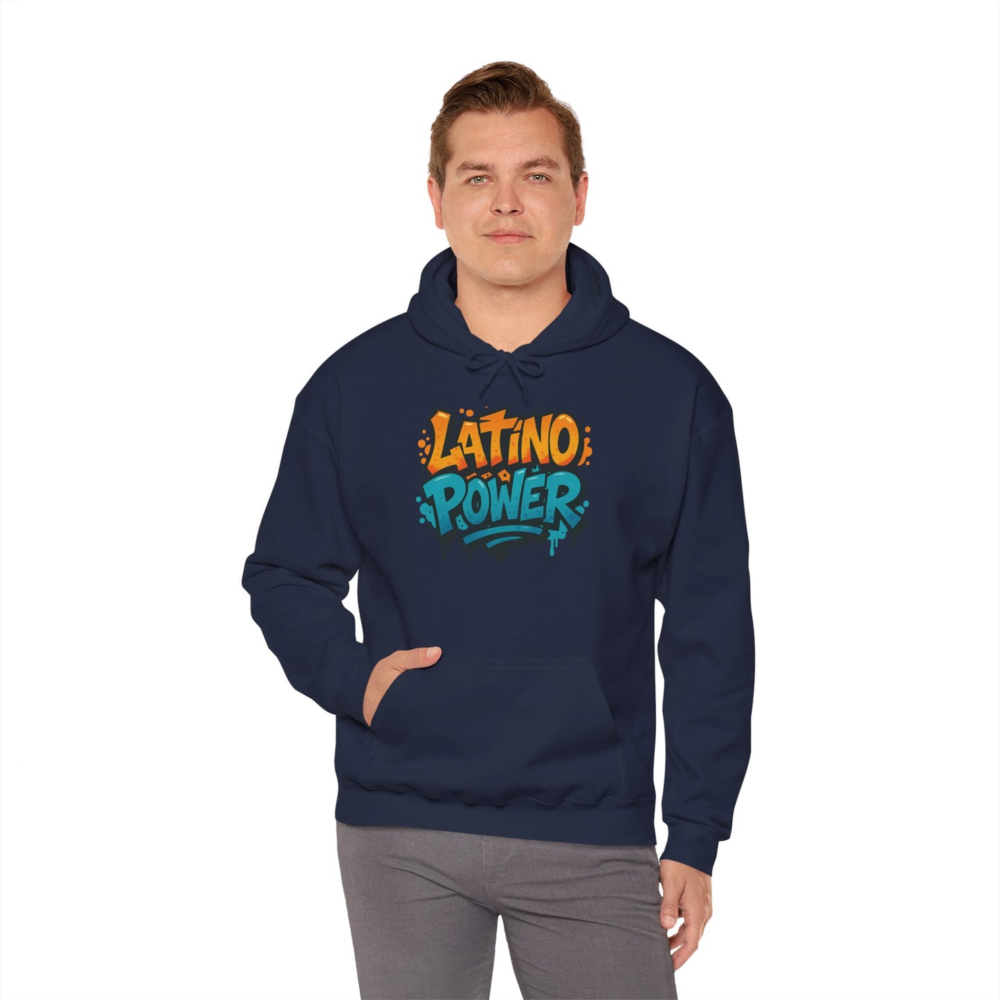 Latino Power Hooded Sweatshirt - Unisex Heavy Blend™