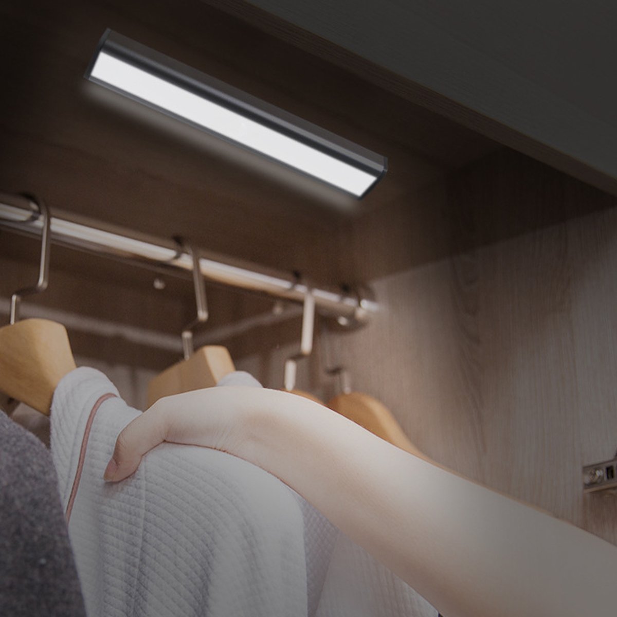 Motion LED Lights Rechargeable Battery