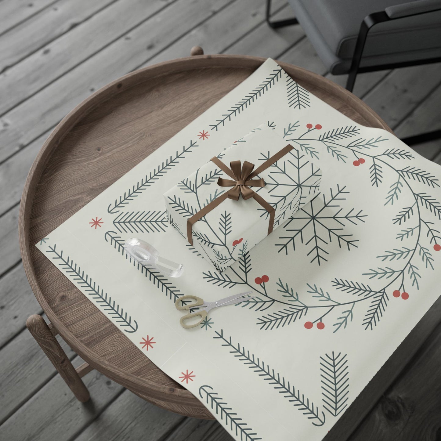 Winter-Themed Wrapping Papers for Holiday Gifting