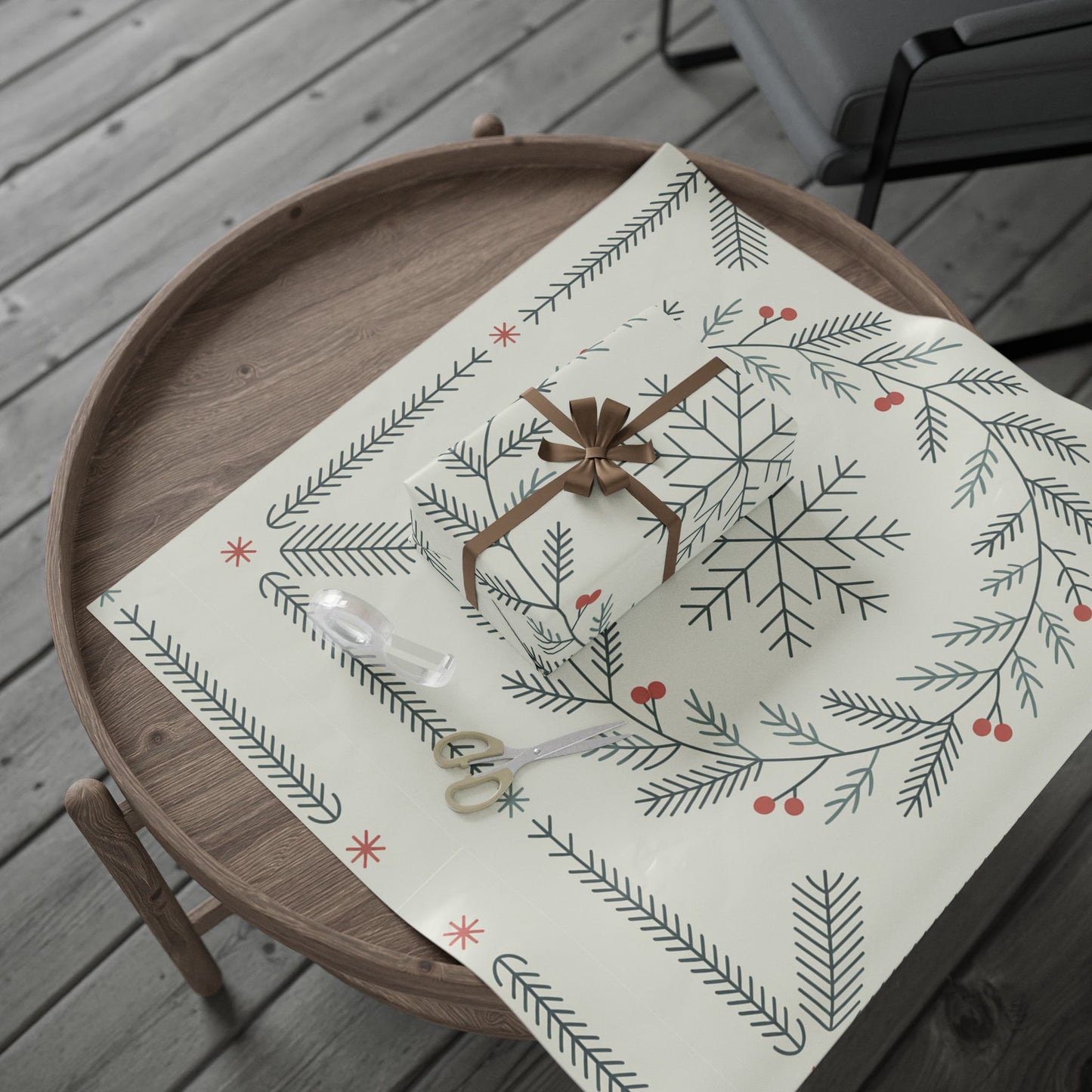 Winter-Themed Wrapping Papers for Holiday Gifting