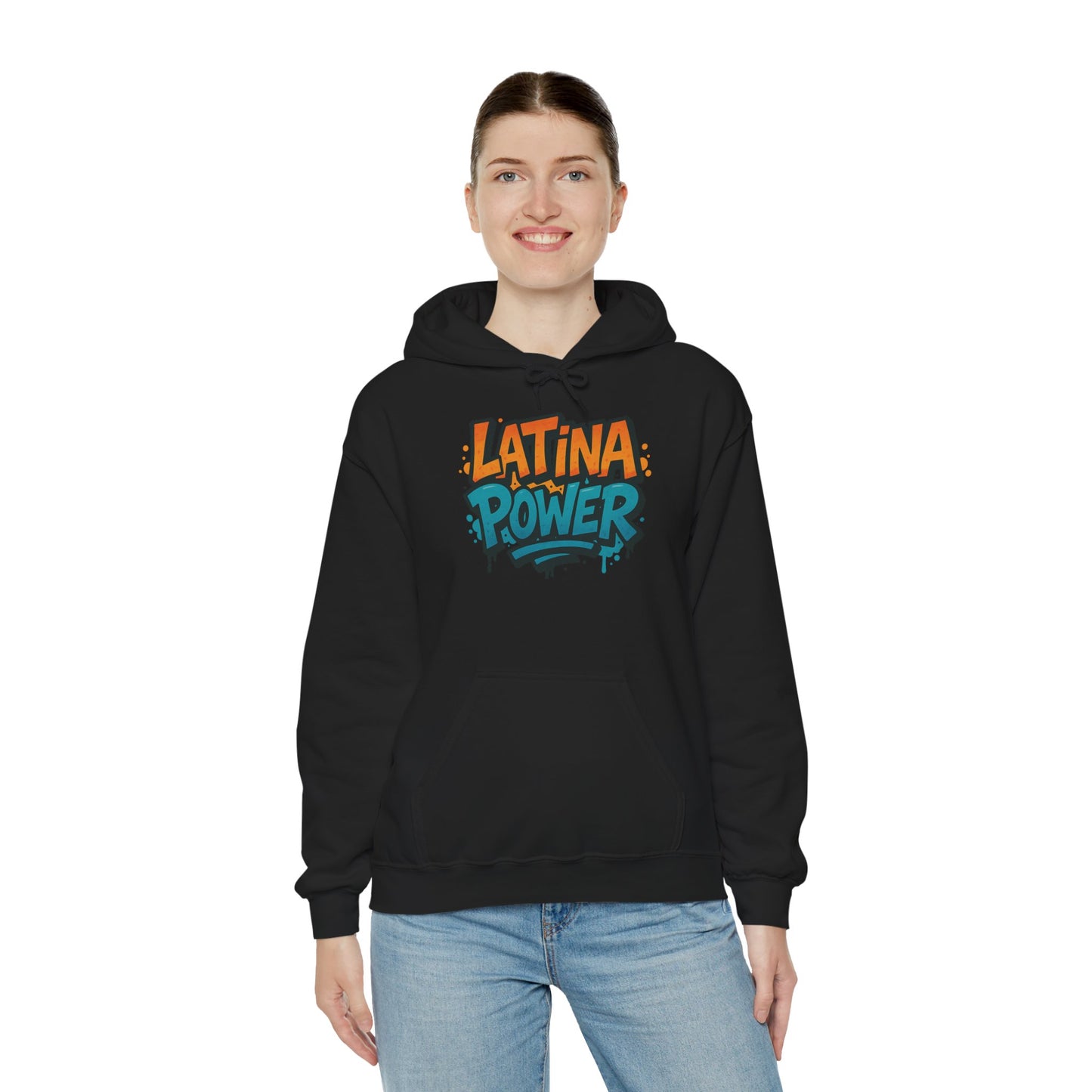 Latina Power Hooded Sweatshirt - Unisex Heavy Blend™