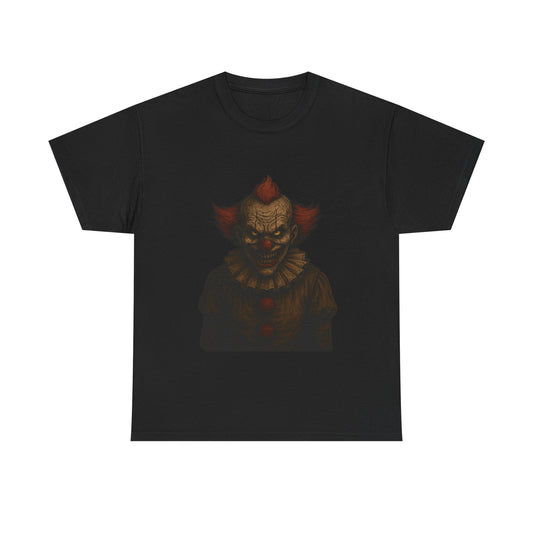 Scary Clown Halloween Unisex Tee