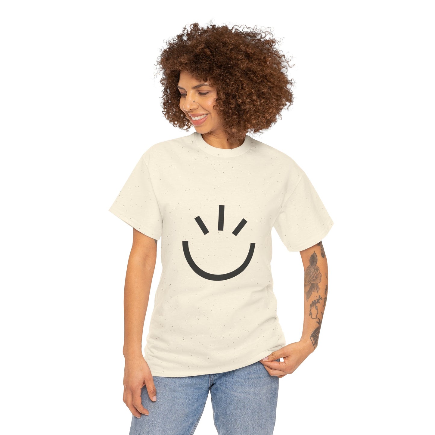 Minimalist Rune Symbol Tee — Good Vibes