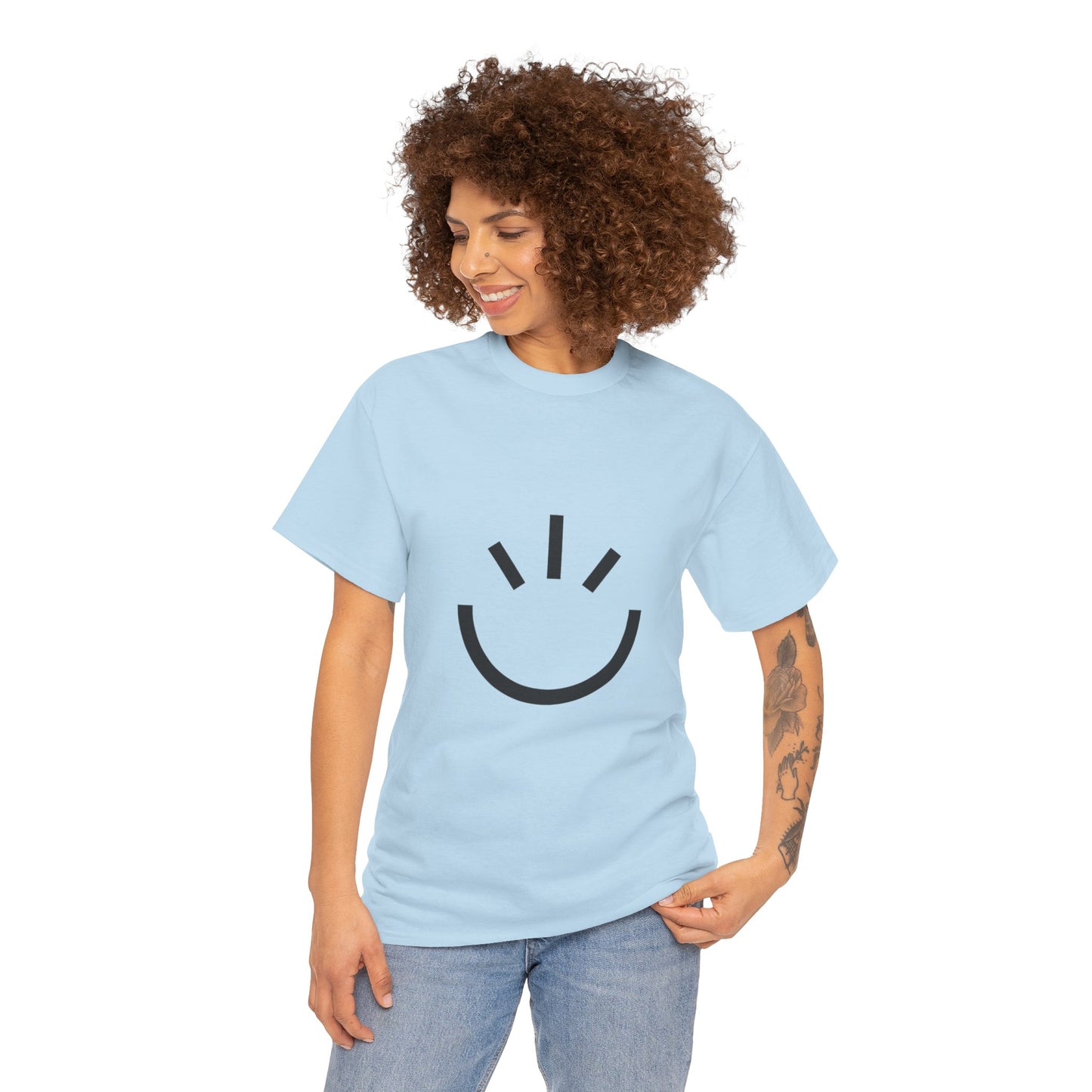 Minimalist Rune Symbol Tee — Good Vibes