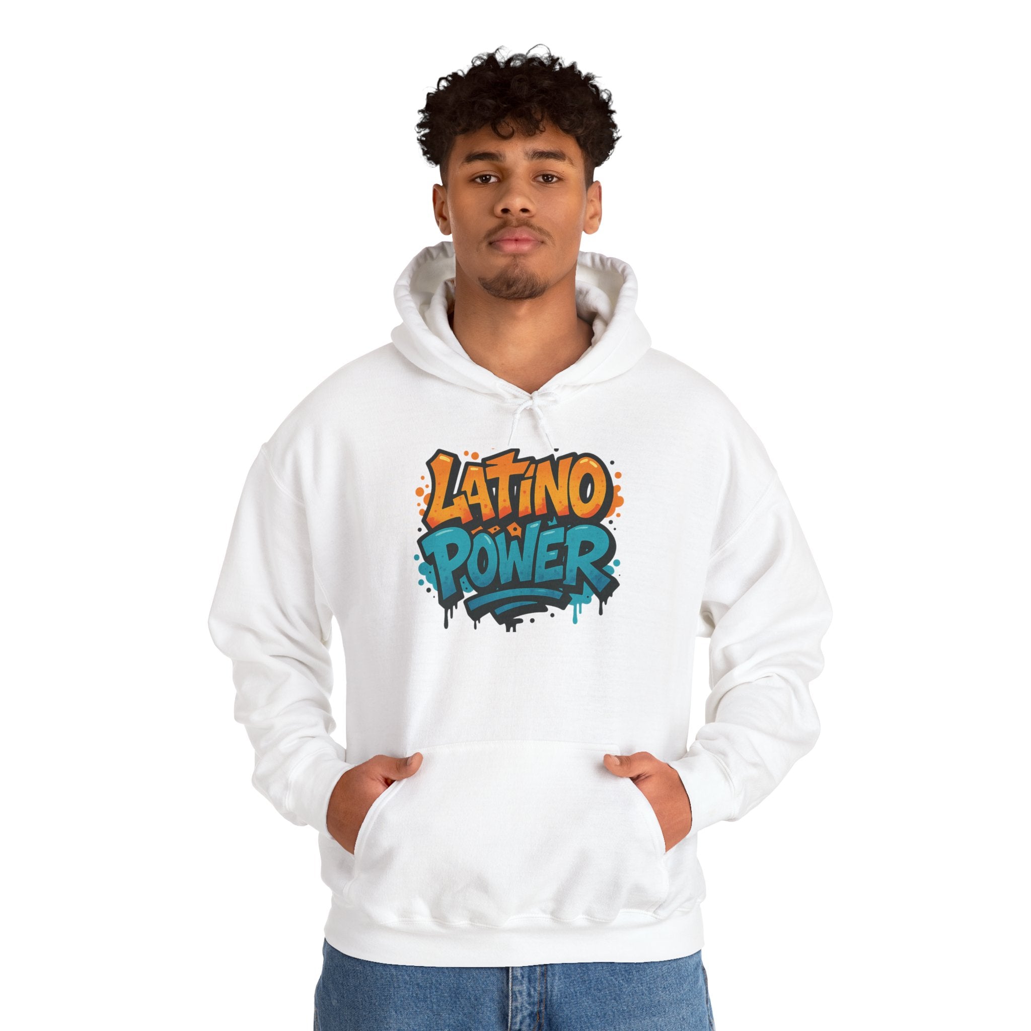 Latino Power Hooded Sweatshirt - Unisex Heavy Blend™