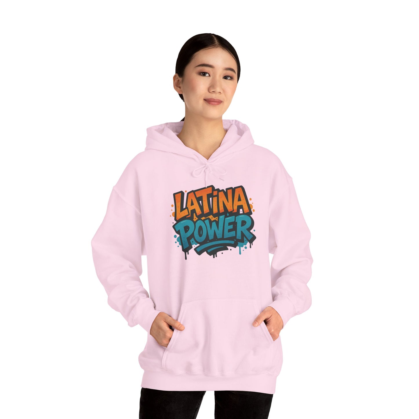 Latina Power Hooded Sweatshirt - Unisex Heavy Blend™