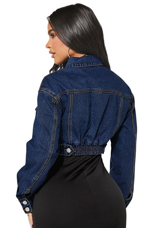 Women's Hobo Style Denim Jacket