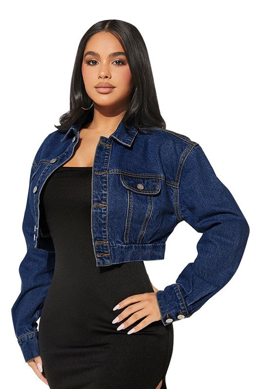 Women's Hobo Style Denim Jacket