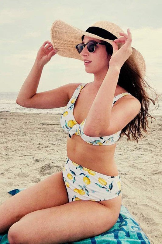 Sun Straw Hat Wide Brim UPF 80 Summer Hat