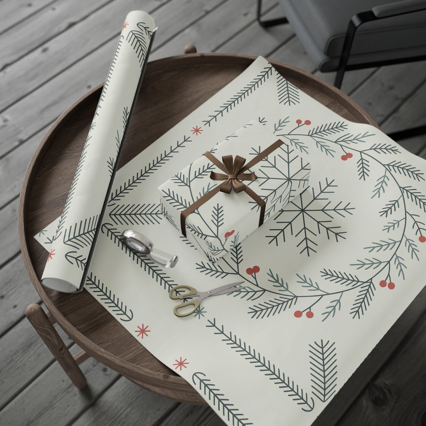 Winter-Themed Wrapping Papers for Holiday Gifting