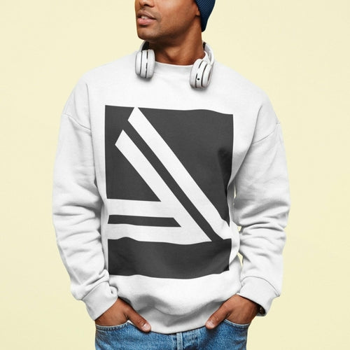 Men's Double Logo Crewneck Sweatshirt