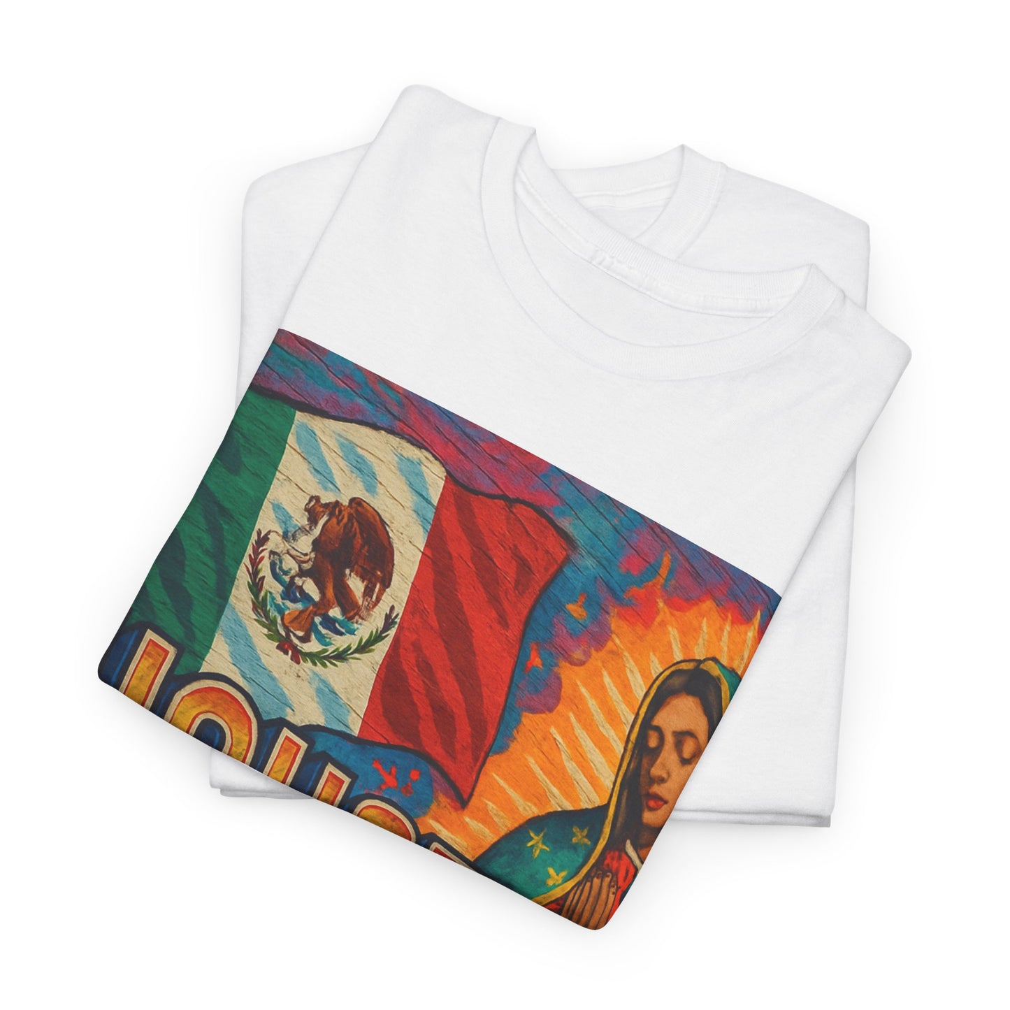 Houston Graphic Tee, Unisex Heavy Cotton Tee, Texas Pride Shirt, Mexican Culture Tee, Casual Summer Top, Fun Gift for Friends