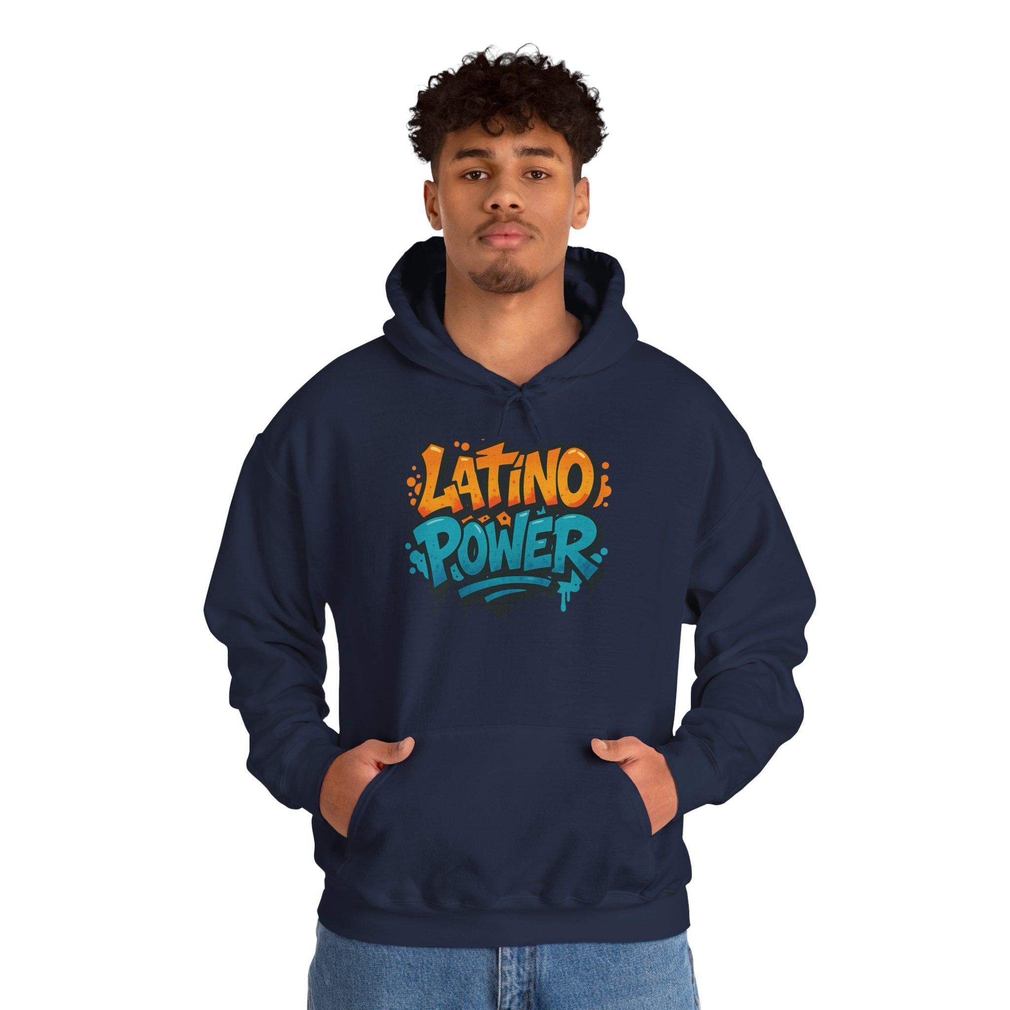 Latino Power Hooded Sweatshirt - Unisex Heavy Blend™