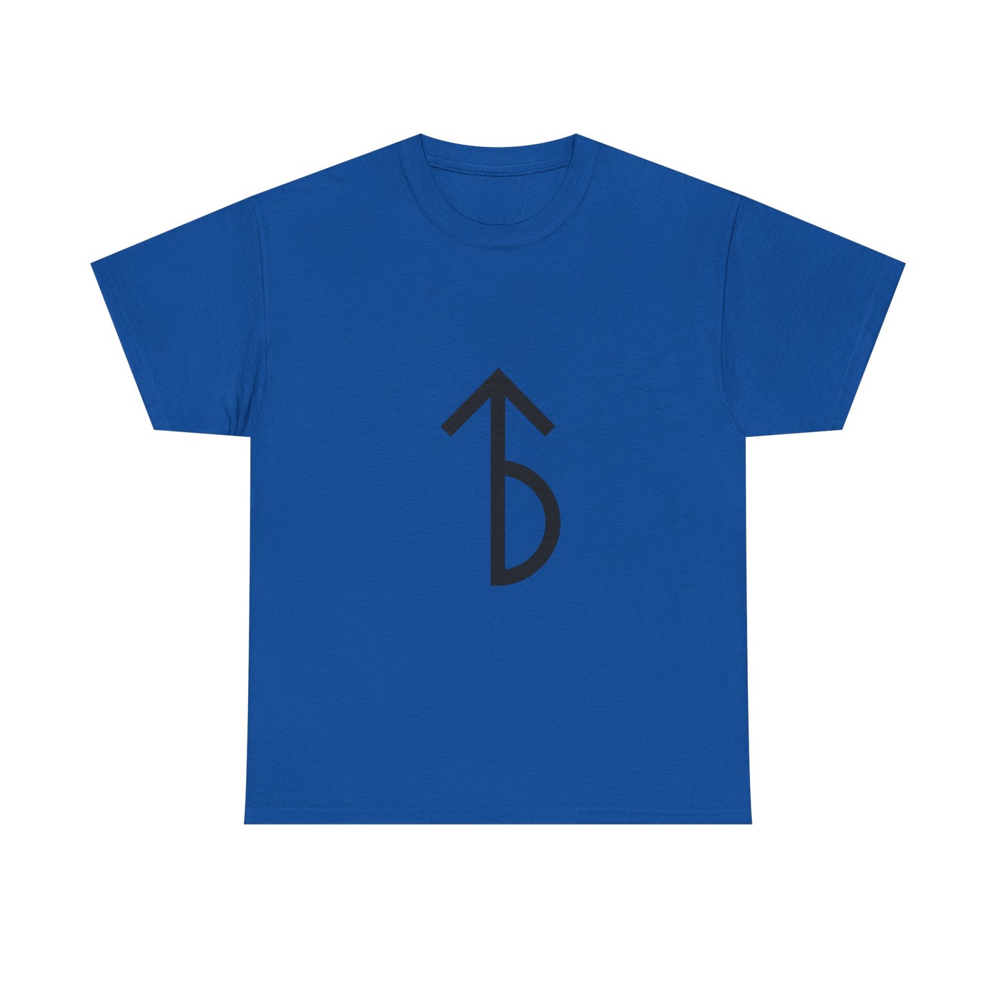 Minimalist Rune Symbol Tee — Believe & Courage