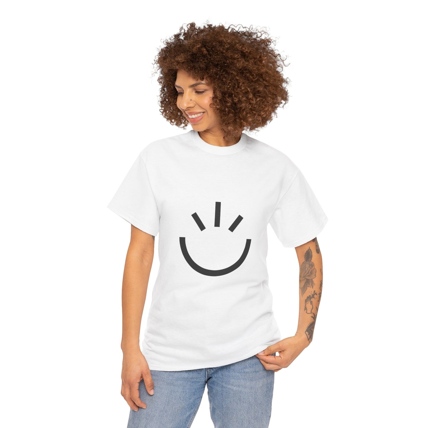 Minimalist Rune Symbol Tee — Good Vibes