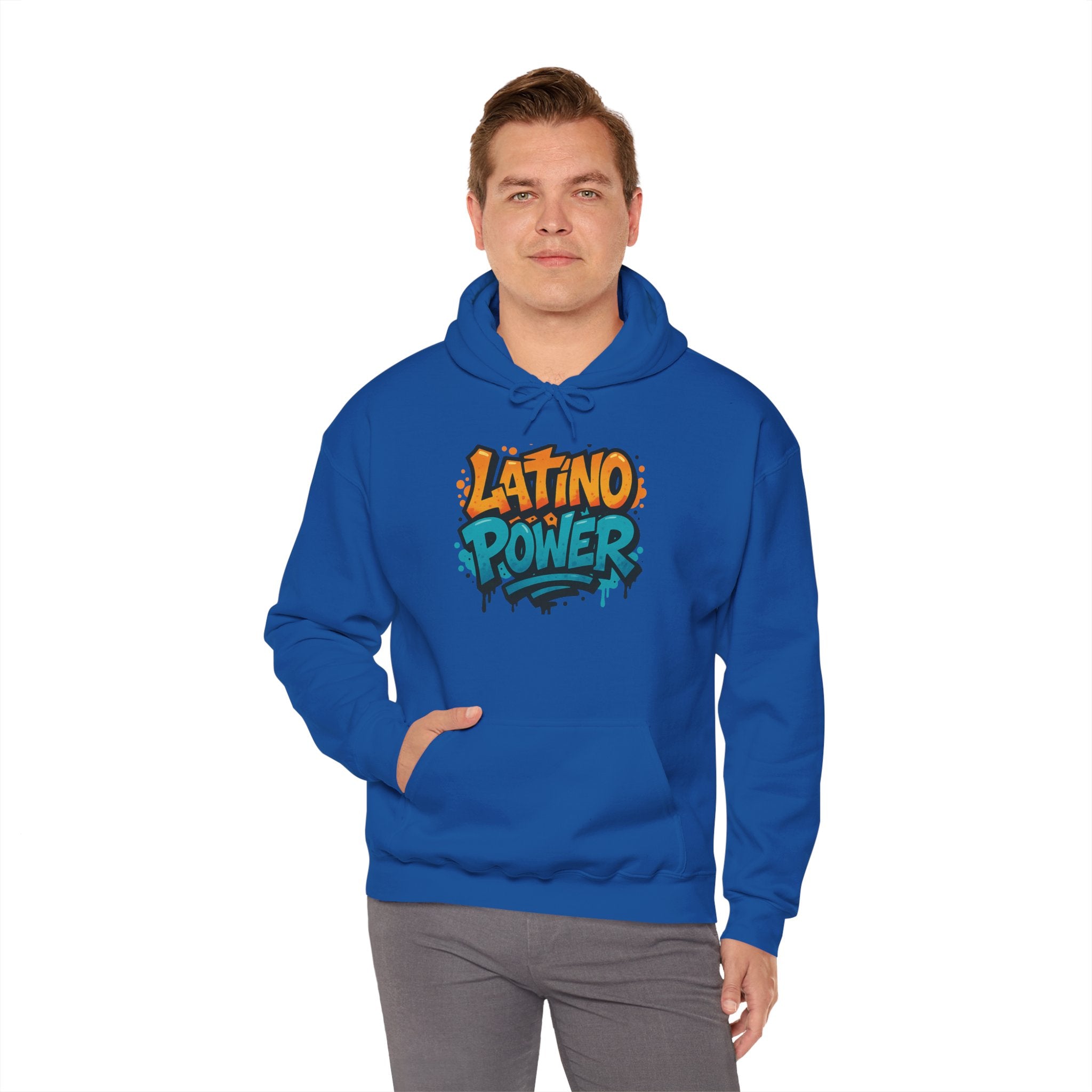 Latino Power Hooded Sweatshirt - Unisex Heavy Blend™