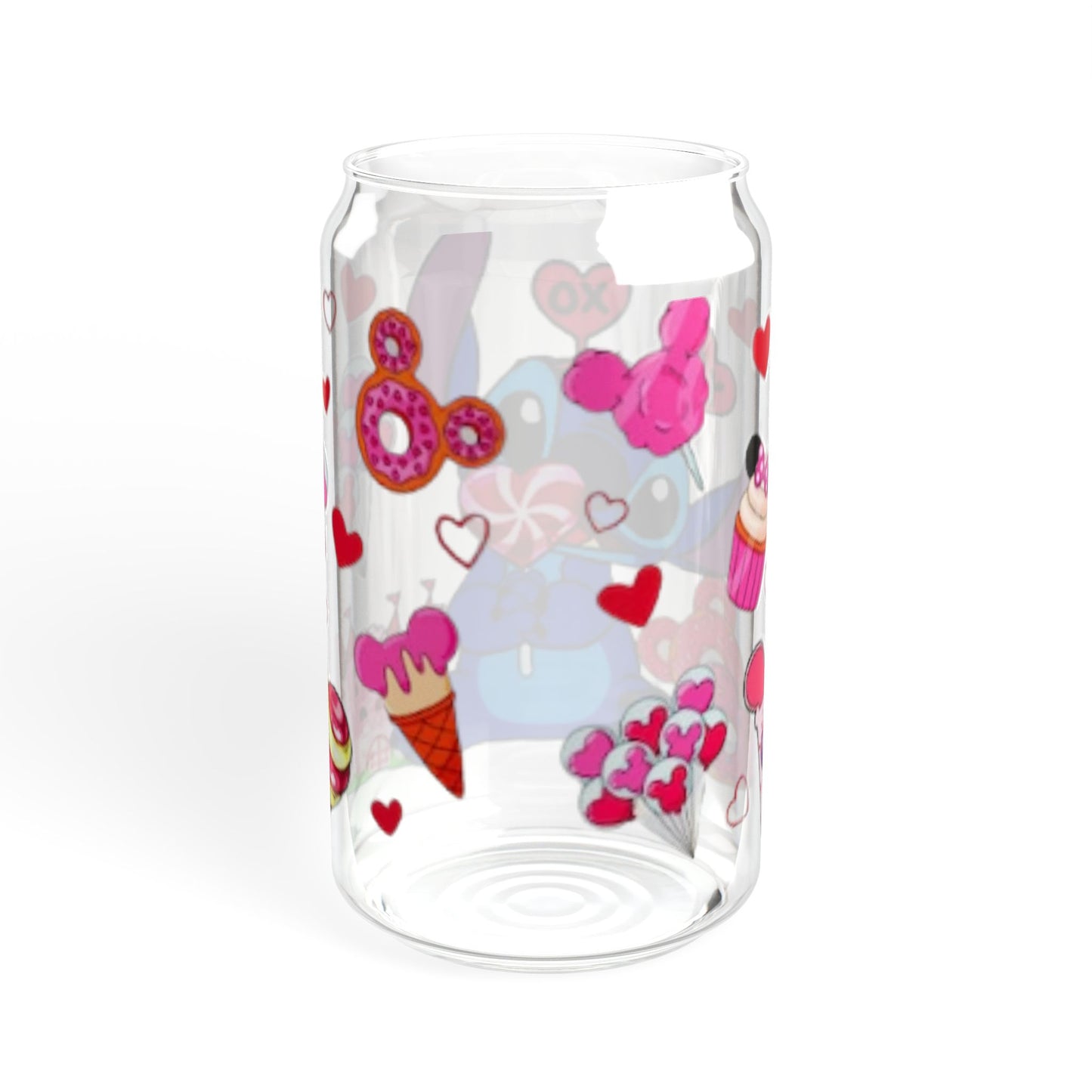 Whimsical Sipper Glass, Lilo & Stitch Drinkware