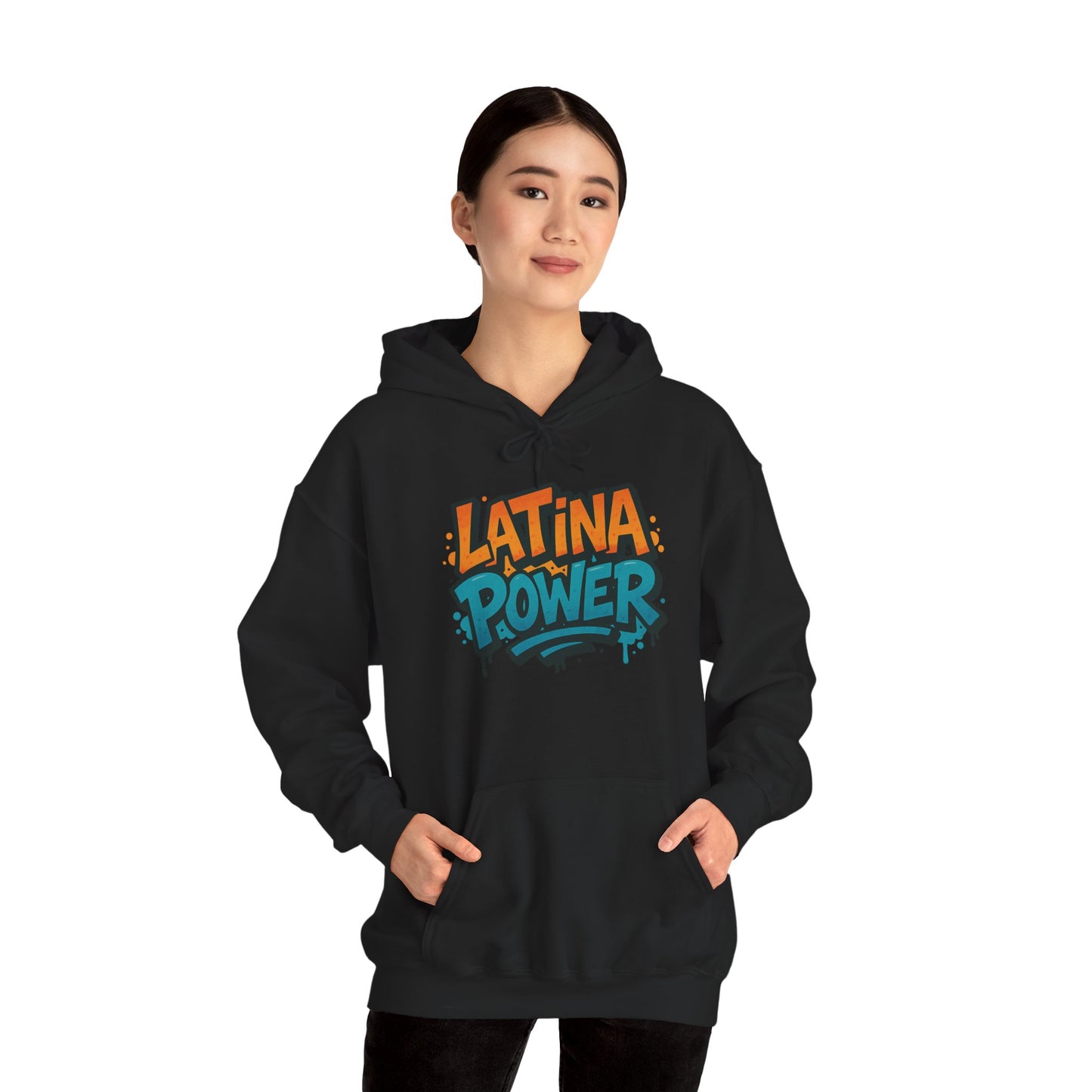 Latina Power Hooded Sweatshirt - Unisex Heavy Blend™