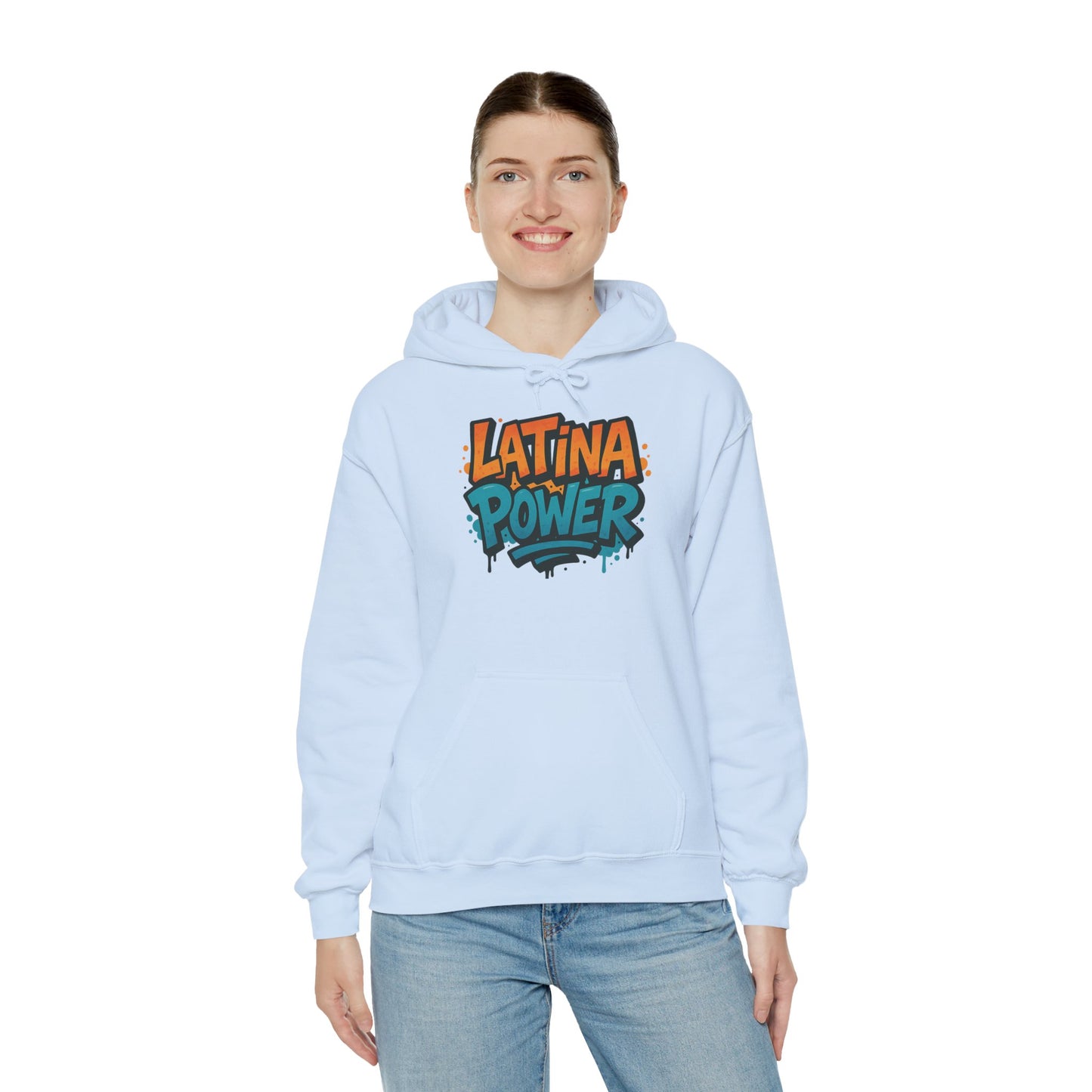 Latina Power Hooded Sweatshirt - Unisex Heavy Blend™