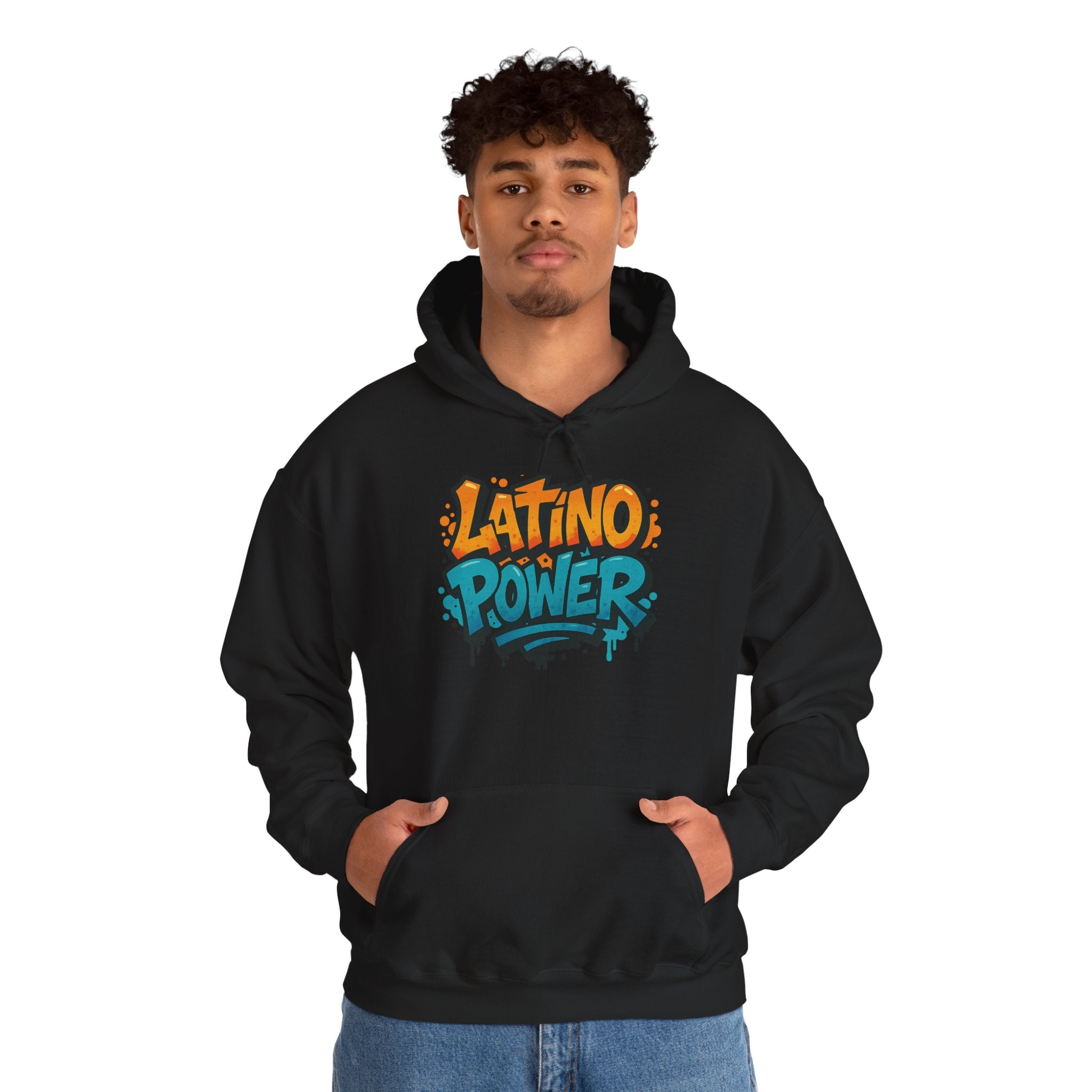 Latino Power Hooded Sweatshirt - Unisex Heavy Blend™