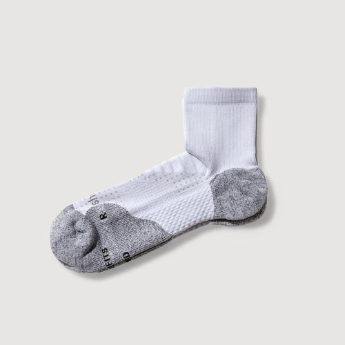ComFits Compression Quarter Socks | CHALK WHITE