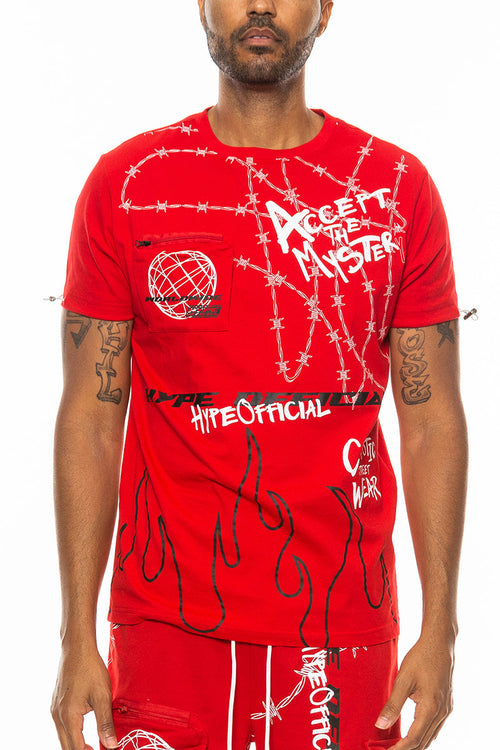 Hype Official Print Tshirt