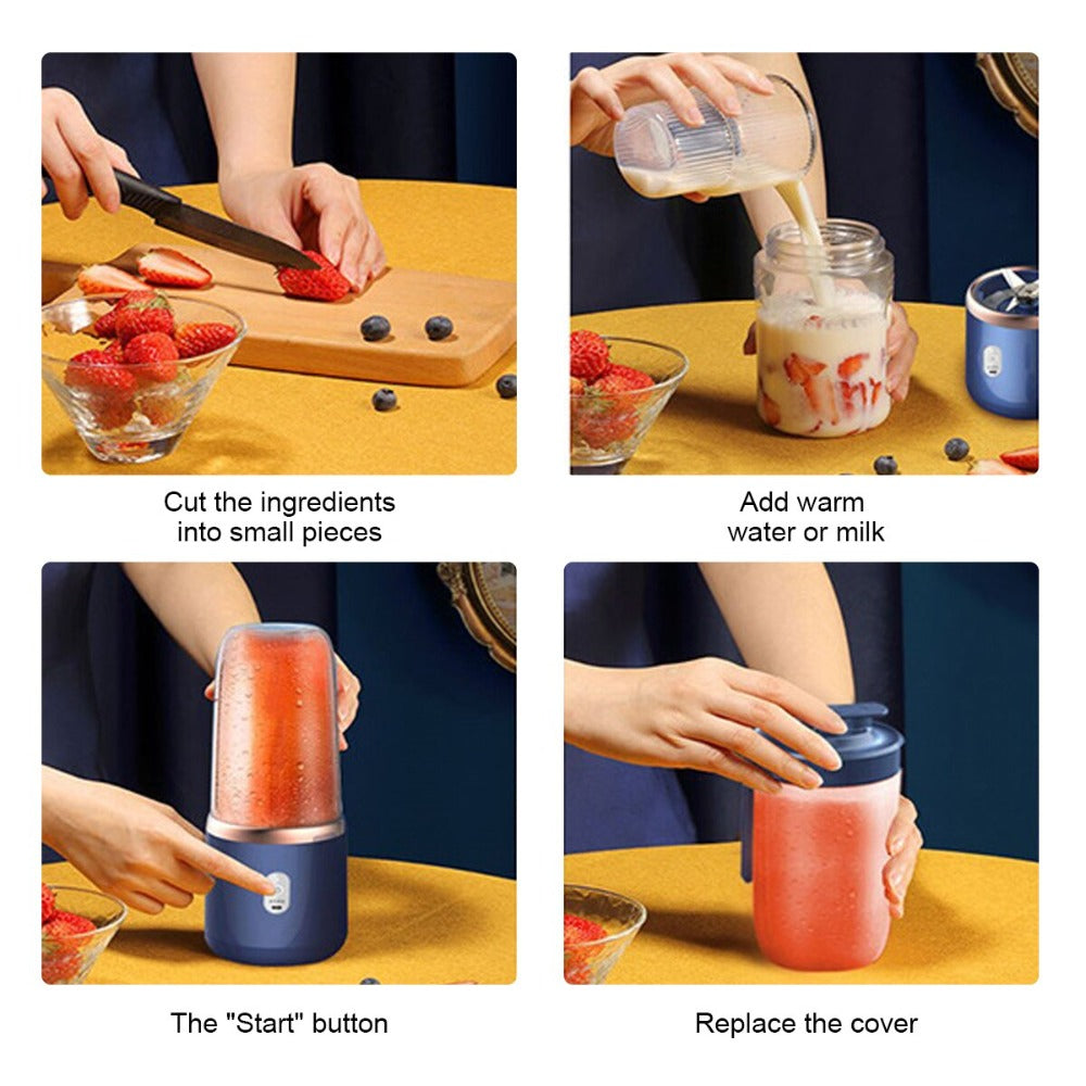 Twin Gear Portable Juice Blender.