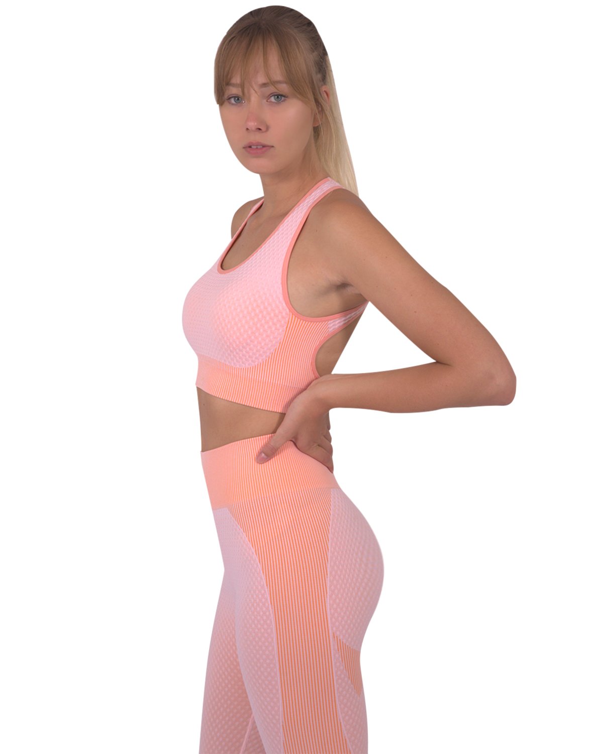 Seamless Sports Bra - Pink