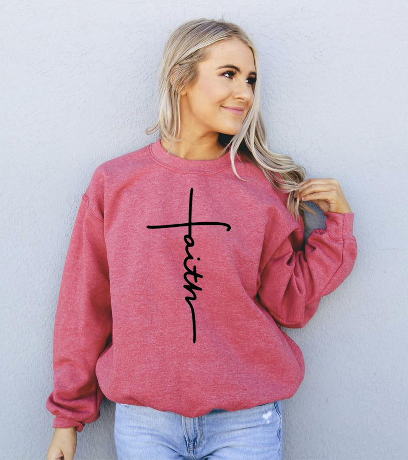 Faith Unisex Crewneck Sweatshirt