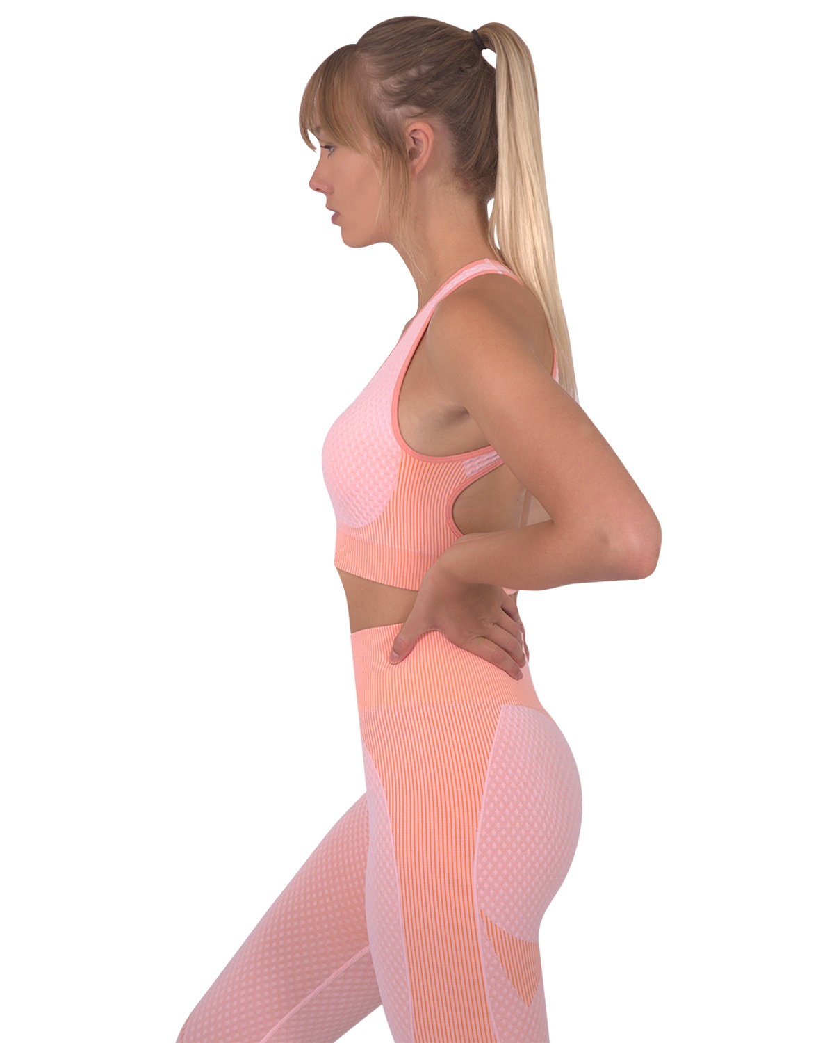 Seamless Sports Bra - Pink