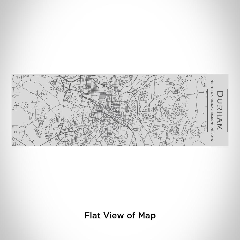 Durham - North Carolina Map Insulated Cup