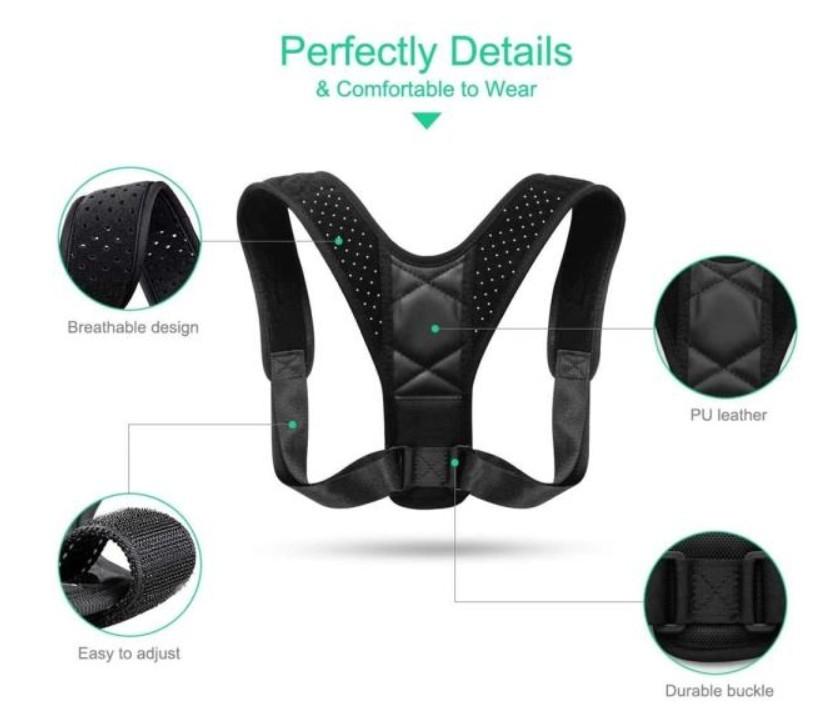 Back Posture Corrector, unisex adjustable
