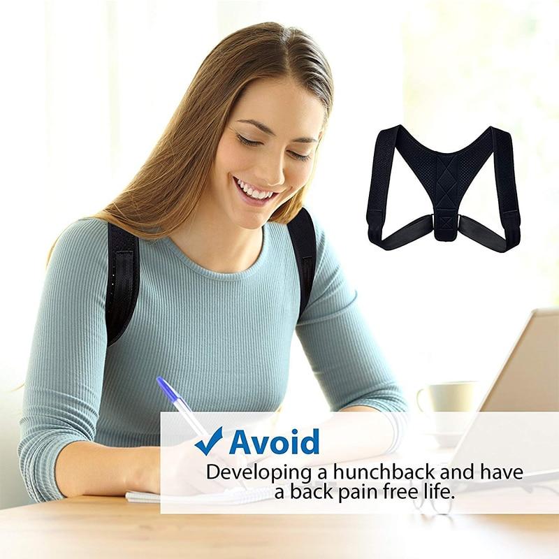 Back Posture Corrector, unisex adjustable